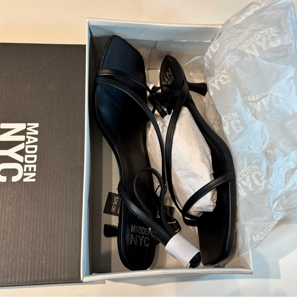 black heels by Madden NYC size 11